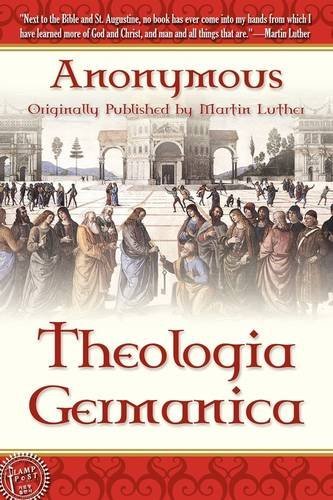 Cover for Anonymous Anonymous · Theologica Germanica (Paperback Book) (2009)