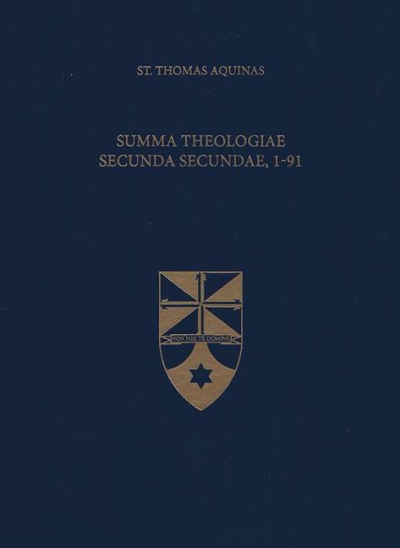 Cover for St Thomas Aquinas · Summa Theologiae Secunda Secun (Paperback Book)