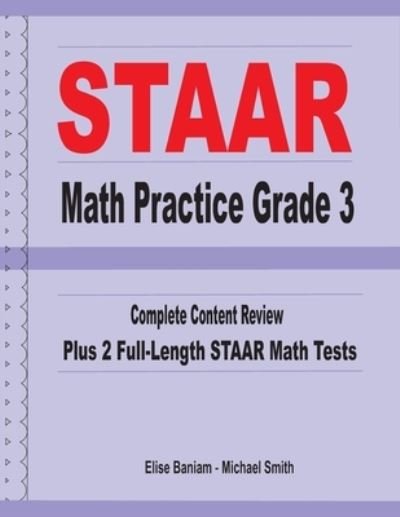 Cover for Michael Smith · STAAR Math Practice Grade 3 (Paperback Book) (2020)