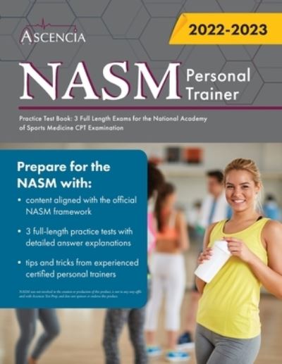 Cover for Falgout · NASM Personal Training Practice Test Book: 3 Full Length Exams for the National Academy of Sports Medicine CPT Examination (Paperback Book) (2021)