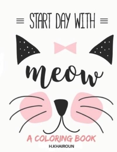 Cover for Cute Cats · Start Day with (Pocketbok) (2019)