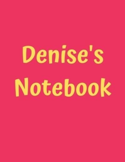 Cover for 99 Notes · Denise's Notebook (Pocketbok) (2019)