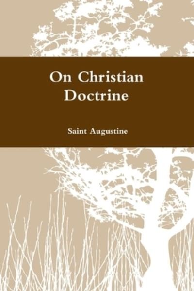 Cover for Saint Augustine · On Christian Doctrine (Paperback Book) (2020)