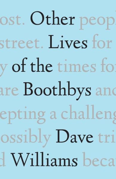 Cover for Dave Williams · Other Lives of the Boothbys (Paperback Book) (2019)