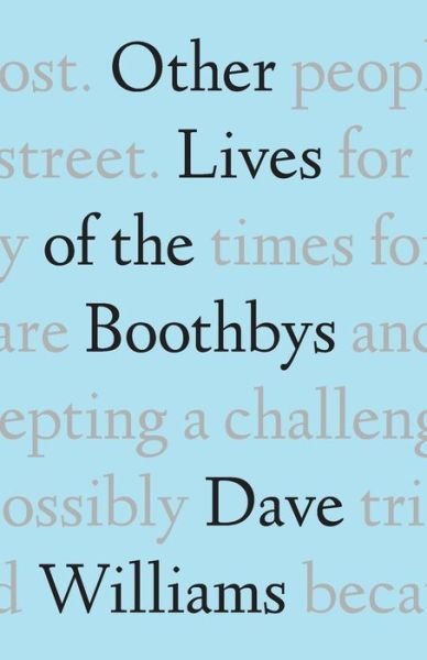 Cover for Dave Williams · Other Lives of the Boothbys (Pocketbok) (2019)