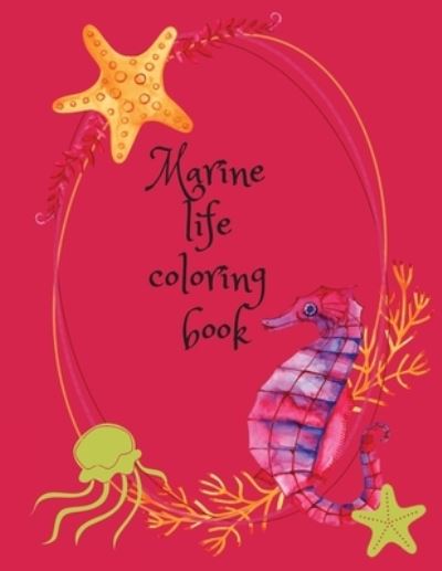 Cover for Cristie Publishing · Marine life coloring book (Pocketbok) (2020)