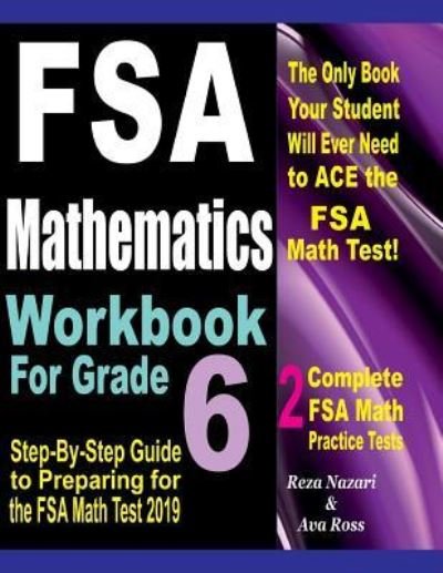 Cover for Ava Ross · FSA Mathematics Workbook For Grade 6 (Paperback Book) (2018)