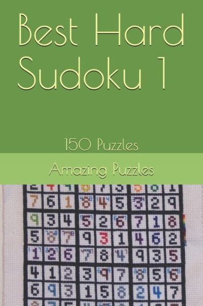 Cover for Amazing Puzzles · Best Hard Sudoku 1 (Paperback Book) (2018)