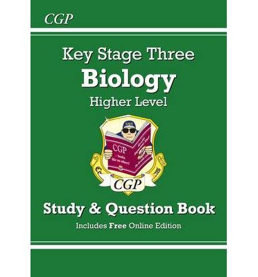 Cover for CGP Books · KS3 Biology Study &amp; Question Book - Higher - CGP KS3 Study Guides (Pocketbok) (2014)