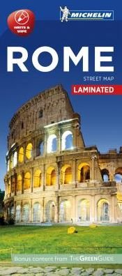 Michelin · Rome - Michelin City Map 9203: Laminated City Plan (Kartor) (2016)