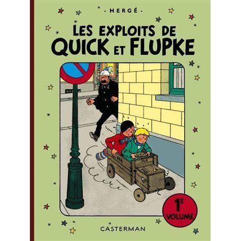Cover for Herge · Les exploits de Quick et Flupke 1 (Facsimile) Integrale couleurs (Gebundenes Buch) (2011)
