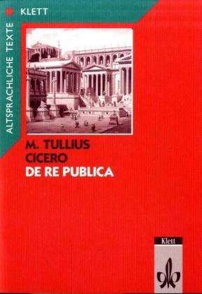 Cover for Cicero · De re publica.1 Textauswahl (Bok)