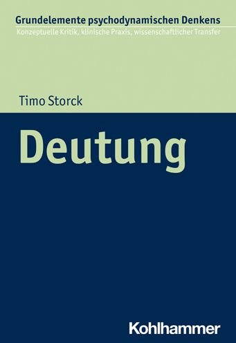 Cover for Timo Storck · Deutung (Paperback Book) (2022)
