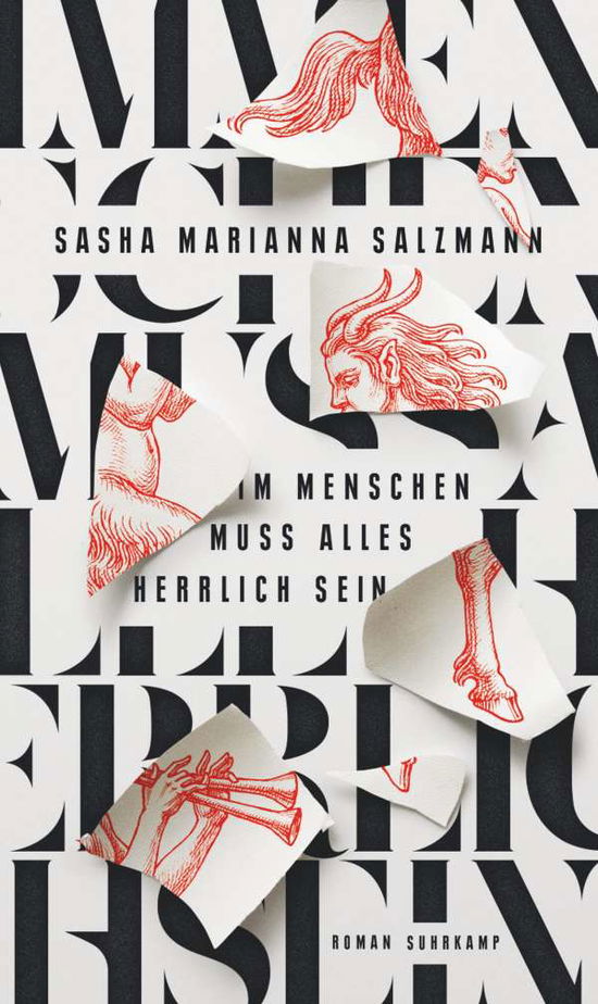 Cover for Sasha Marianna Salzmann · Im Menschen muss alles herrlich sein (Hardcover Book) (2021)