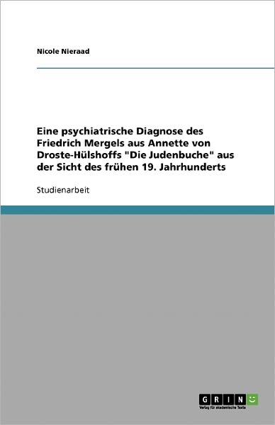 Cover for Nieraad · Eine psychiatrische Diagnose de (Book) [German edition] (2013)