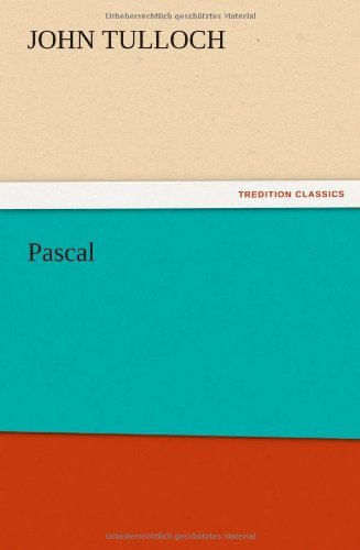 Cover for John Tulloch · Pascal (Paperback Book) (2012)