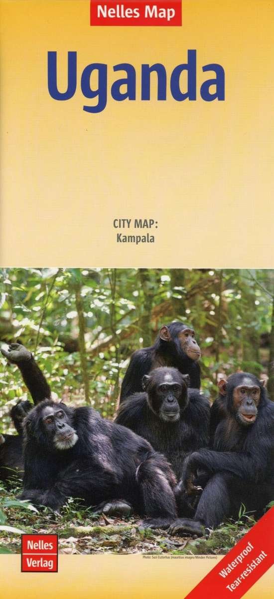 Cover for Nelles Verlag · Uganda, Nelles Maps (Landkart) (2018)