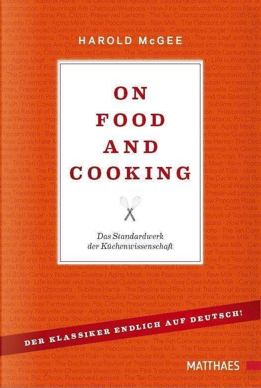 Cover for McGee · On Food and Cooking (N/A)