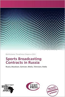 Cover for Sports Broadcasting Contracts in Russia (Paperback Book) (2012)