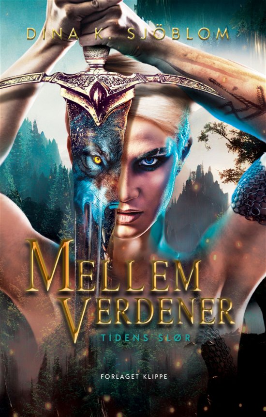 Cover for Dina K. Sjöblom · Mellem Verdener: Mellem Verdener - Tidens Slør (Sewn Spine Book) [1. Painos] (2023)