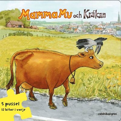 Cover for Tomas Wieslander · Mamma Mu och Kråkan: Mamma Mu och Kråkan Pusselbok : 5 pussel med 12 bitar i varje (GAME) (2020)