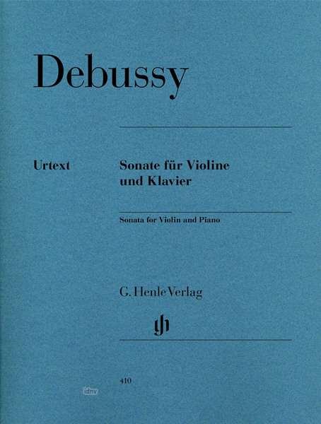 Sonate f.Violine u.Kl.HN410 - C. Debussy - Bøger - SCHOTT & CO - 9790201804101 - 6. april 2018
