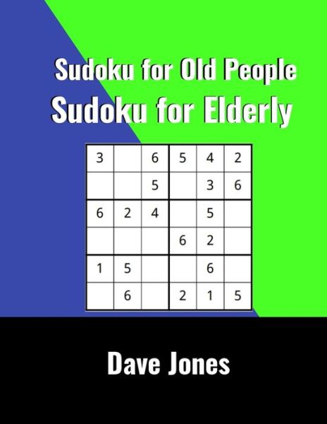 Cover for Dave Jones · Sudoku for Old People (Paperback Book) (2020)