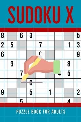 Cover for Awesome Dolphin Press · Sudoku X Puzzle Book For Adults (Pocketbok) (2020)
