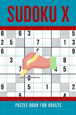 Cover for Awesome Dolphin Press · Sudoku X Puzzle Book For Adults (Pocketbok) (2020)