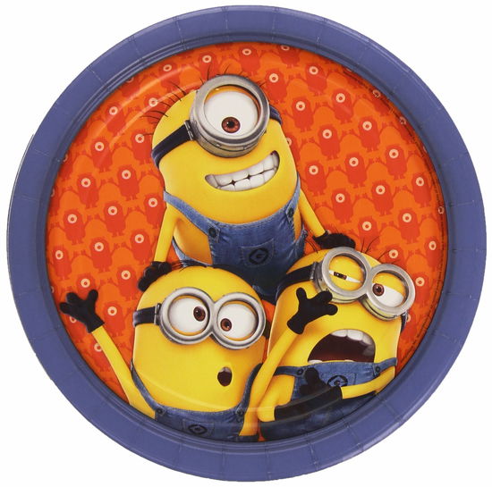 Piatti Party 18Cm - Minions - Mercancía - Amscan - 0013051515102 - 