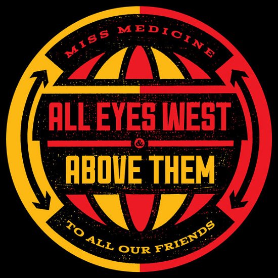Cover for All Eyes West / Above Them (7&quot;) (2012)