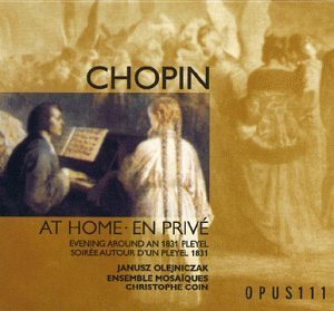 Cover for Frederic Chopin · Evening Around a Pleyel (CD) (1999)