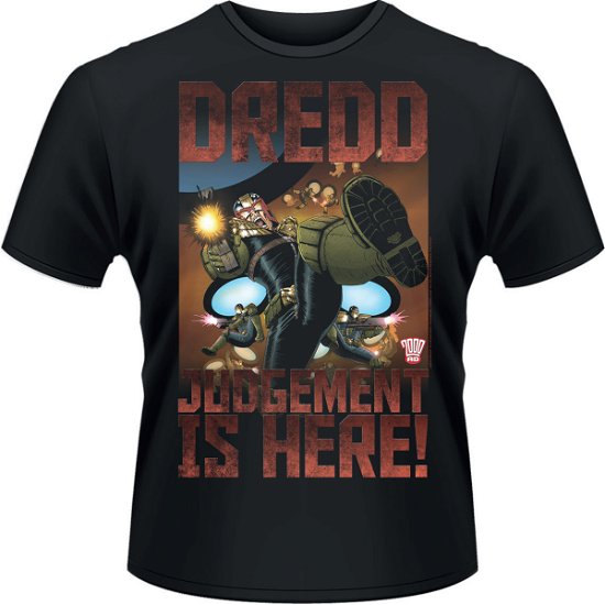 Cover for Judge Dredd · Judgment is Here Black (T-shirt) [size S] (2013)