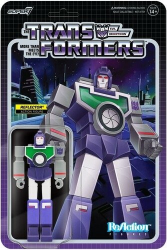Transformers ReAction Actionfigur Reflector 10 cm - Transformers - Merchandise - SUPER 7 - 0840049808102 - 25. April 2022