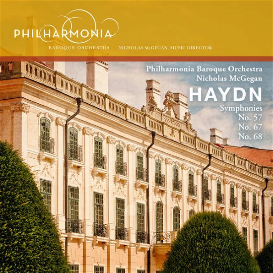 Cover for Haydn / Mcgegan / Philharmonia Baroque Orch · Syms 57 67 &amp; 68 (CD) (2015)