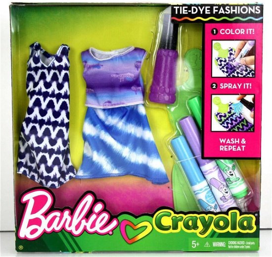 Cover for Barbie · Crayola -Tie-Dye Fashions (set 2) (Legetøj)