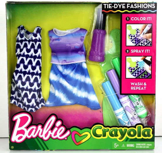 Cover for Barbie · Crayola -Tie-Dye Fashions (set 2) (Leksaker)