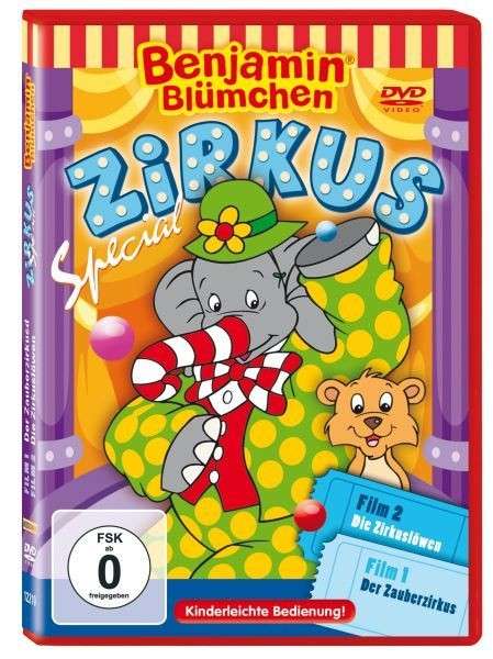 Benjamin Blümchen,Zirkus-Spec.DVD.12210 - Benjamin Blümchen - Książki - KIDDINX - 4001504122102 - 7 września 2012