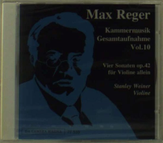 Cover for Reger Max · Kammermusik Gesamtaufnahme Vol 10 (CD)