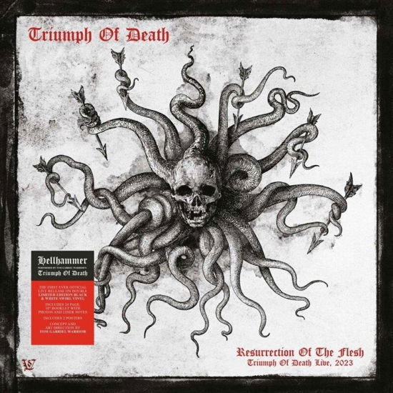 Cover for Triumph of Death · Resurrection of the Flesh (LP) [Limited Indie Exclusive edition] (2023)