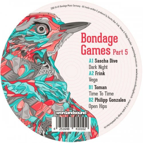 Cover for Bondage Games Part 5 / Various (LP) (2019)