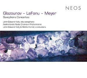 Saxophone Concertos - Glazunov/Le Fanu / Meyer - Musik - NEOS - 4260063109102 - 1 augusti 2013