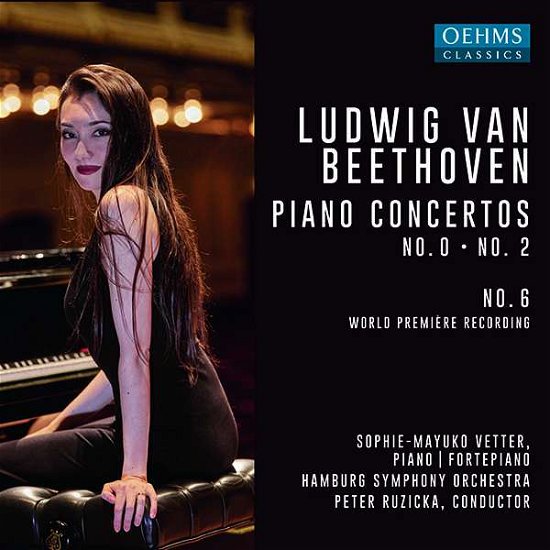 Cover for Sophie Mayuko Vetter · L.V. Beethoven: Piano Concertos No. 0 / No. 2 / No. 6 (World Premiere Recording) (CD) (2019)