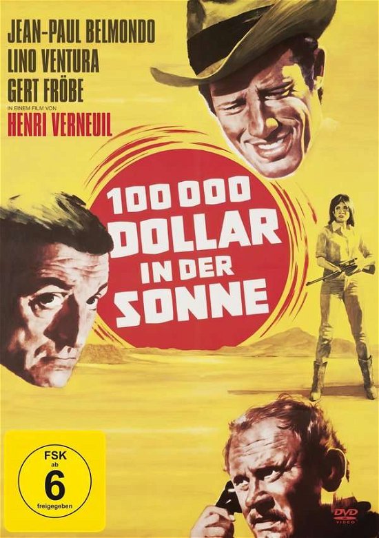 Cover for Belmondo,jean-paul / Fröbe,gerd / Ventura,lino · 100.000 Dollar in Der Sonne-uncut Langfassung (DVD) (2021)
