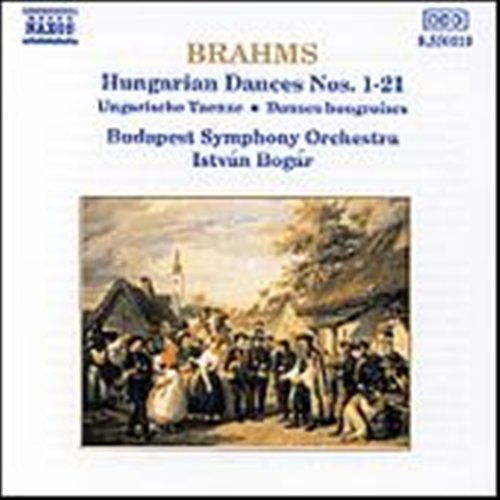 BRAHMS: Hungarian Dances 1-21 - Bogar,i. / Bus - Musiikki - Naxos - 4891030501102 - perjantai 22. maaliskuuta 1991