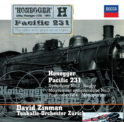Honegger: Rugby, Pacific 231 - David Zinman - Musik - TOWER - 4988031123102 - 12. august 2022