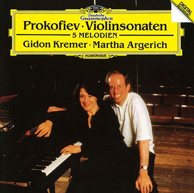 Cover for Gidon Kremer Martha Argeri · Prokofiev: Violin Sonatas . 5 Melodies (SHM-CD) [Japan Import edition] (2023)
