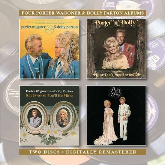 Cover for Porter Wagoner &amp; Dolly Parton · We Found It / Porter N Dolly / Say Forever Youll Be Mine / Port (CD) (2020)