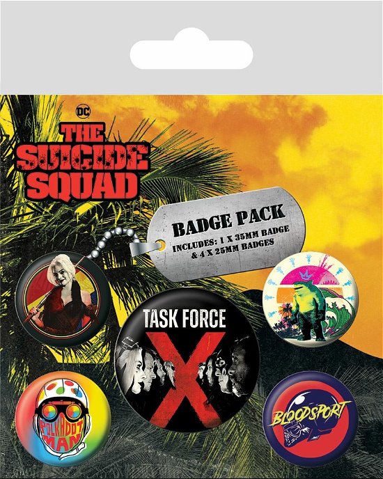 Dc Comics: Suicide Squad (badge Pack) - Dc Comics: Pyramid - Produtos -  - 5050293807102 - 