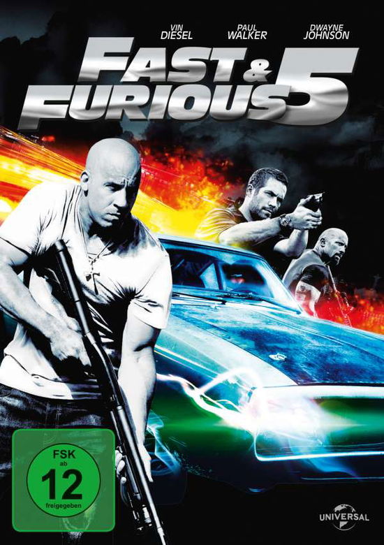 Fast & Furious 5 - Vin Diesel,paul Walker,dwayne Johnson - Elokuva - UNIVERSAL PICTURES - 5050582833102 - torstai 1. syyskuuta 2011